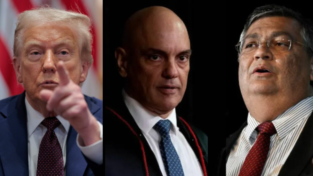 trump, alexandre de moraes, flavio dino, stf, eua,